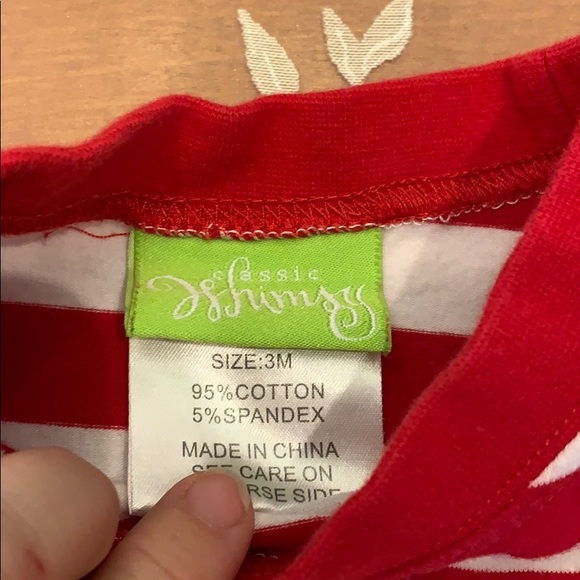 3 mo Santa Christmas Pajamas (PJs) - Picture 3 of 3